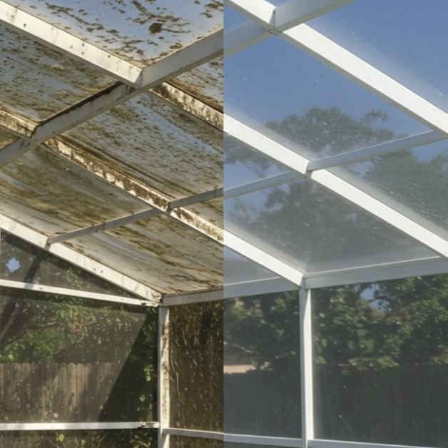 Pool Cage Cleaning
